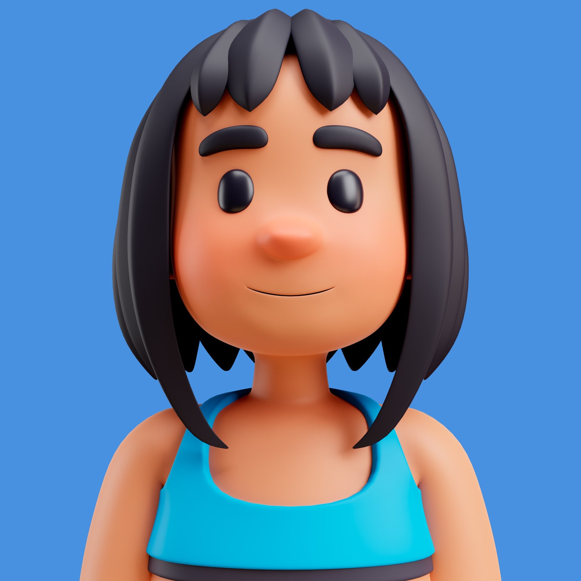 ilustracion 3d avatar o perfil humano 23 2150671136